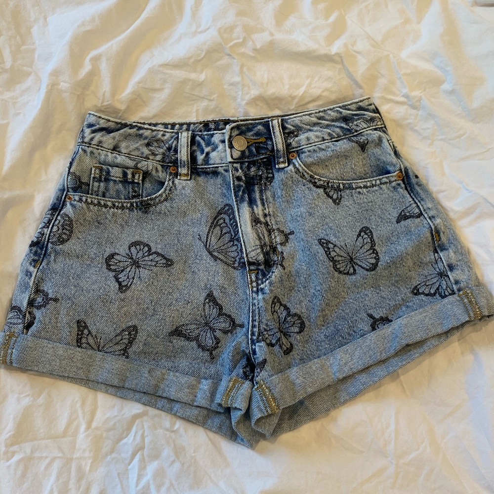 Pacsun Butterfly Mom Shorts